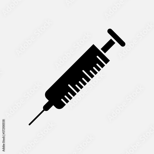 injection icon vector for web, computer and mobile app trendy style illustration on white background..eps