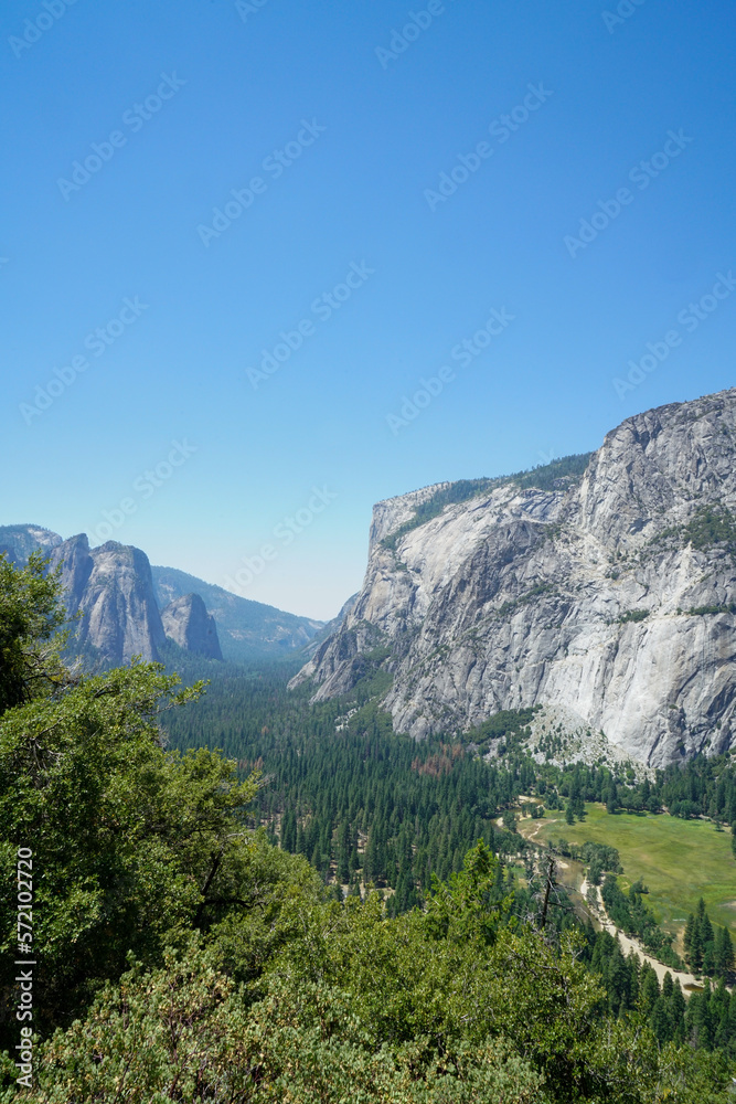 El Capitan in Yosemite National Park in California