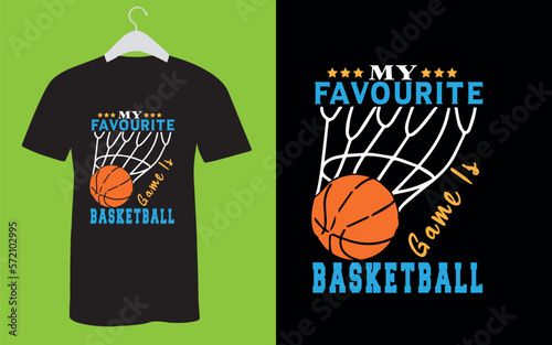 creative vector graphic men's women basketball t shirt design