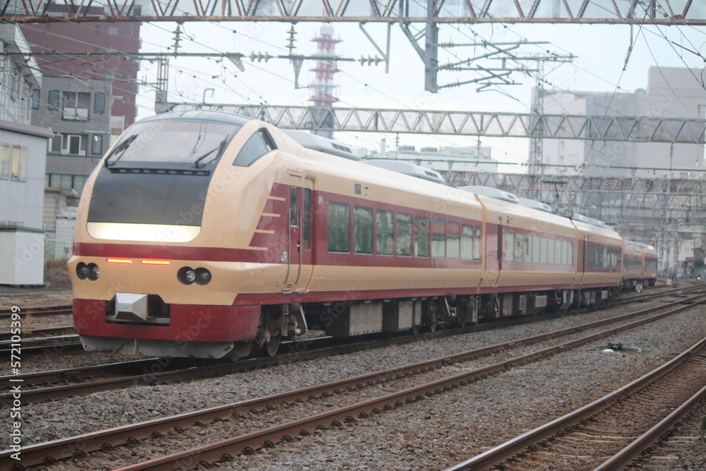 Fototapeta premium 水戸・茨城の鉄道風景