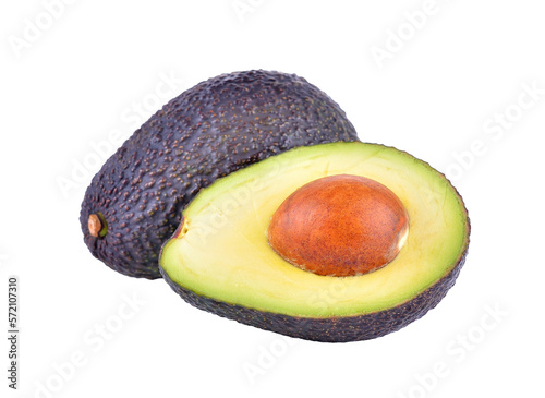 avocado on transparent png