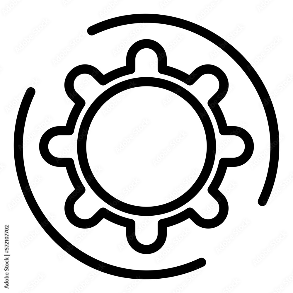configuration line icon configuration line icon