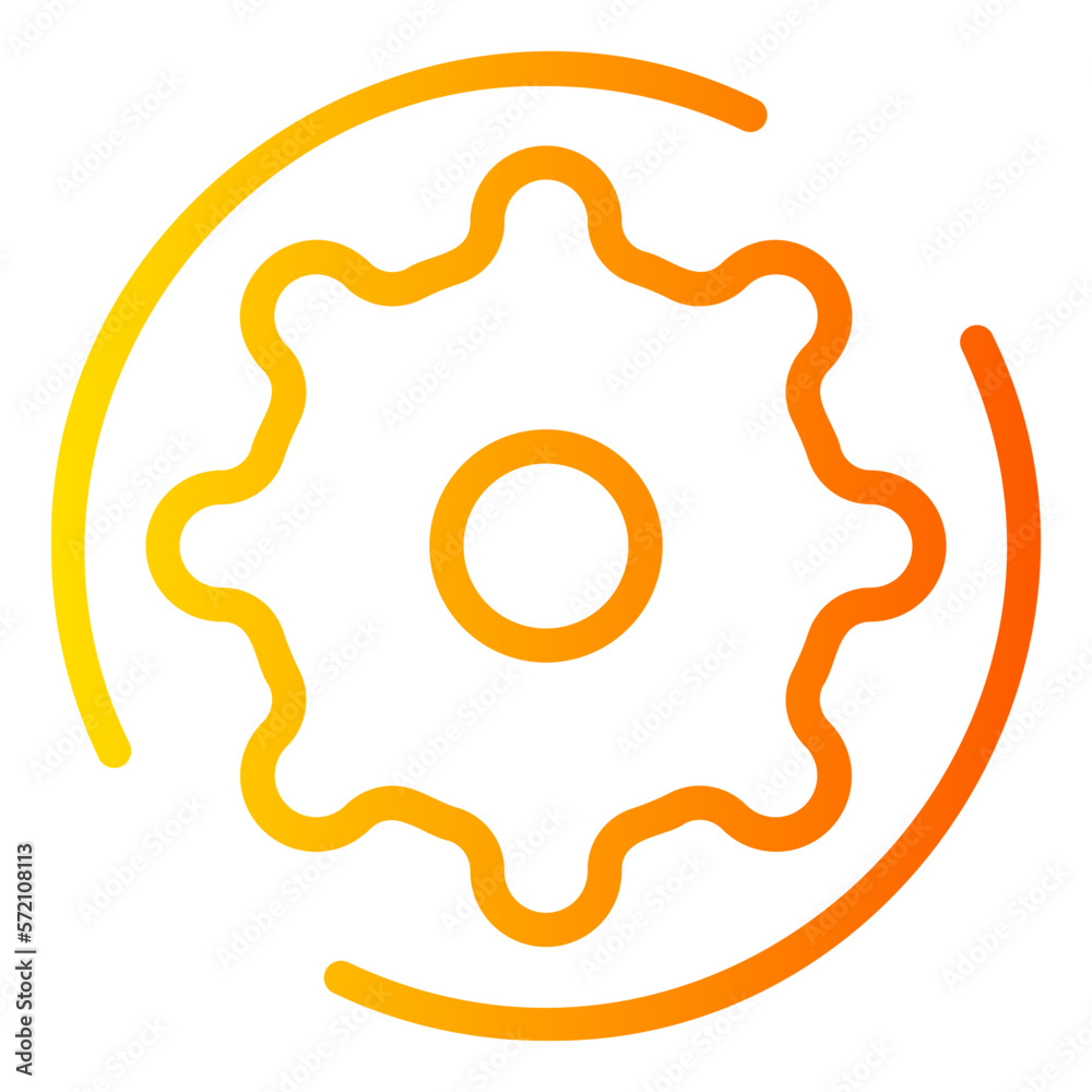 settings gradient icon settings gradient icon