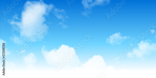 空　雲　風景　背景