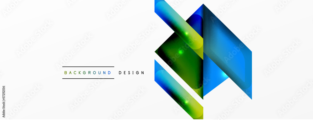 Dynamic 3d geometric abstract background. Triangles and other simple forms composition. Vector Illustration For Wallpaper, Banner, Background, Card, Book Illustration, landing page Dynamic 3d geometric abstract background. Triangles and other simple forms composition. Vector Illustration For Wallpaper, Banner, Background, Card, Book Illustration, landing page