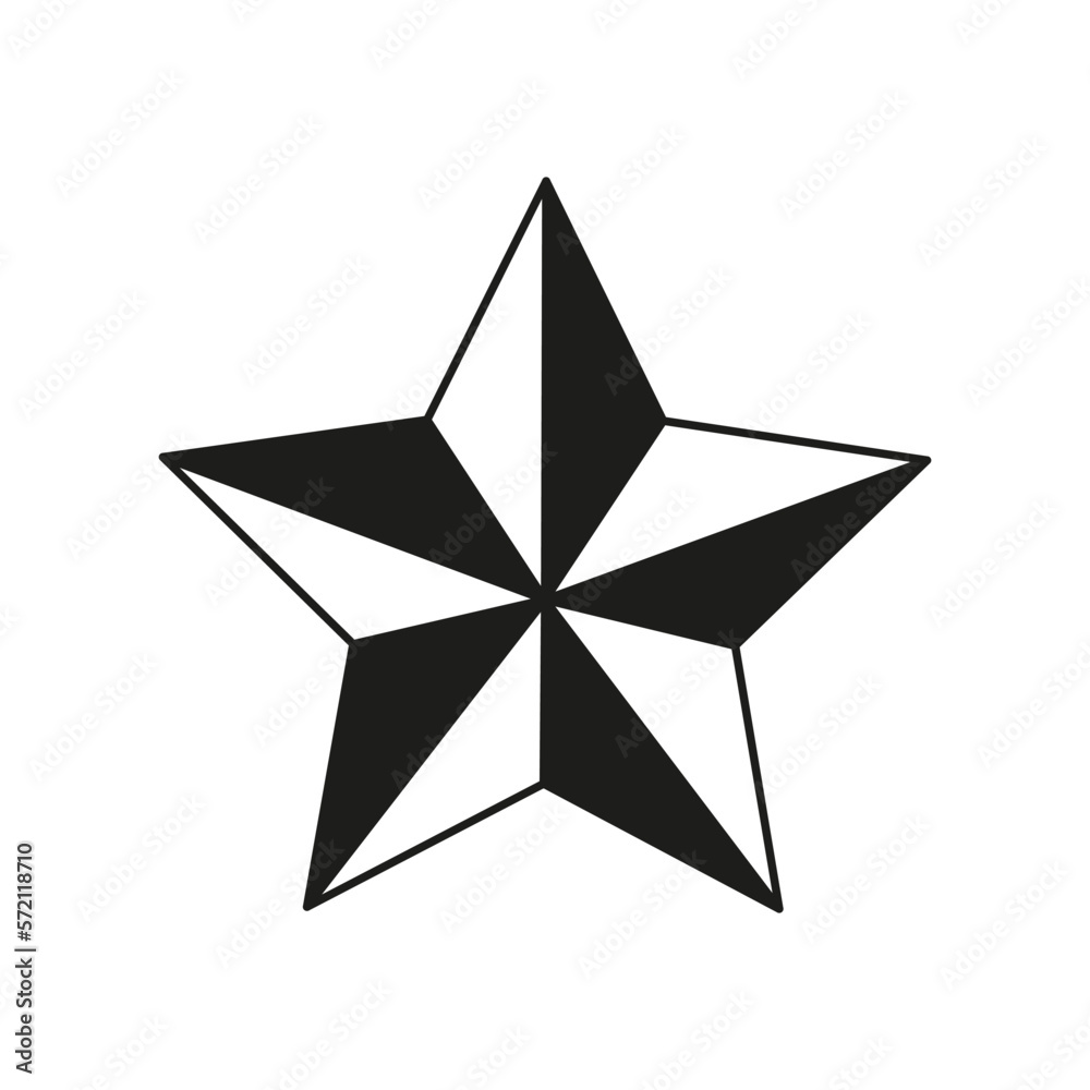 Obraz premium Star icon. Award background. Vector illustration.