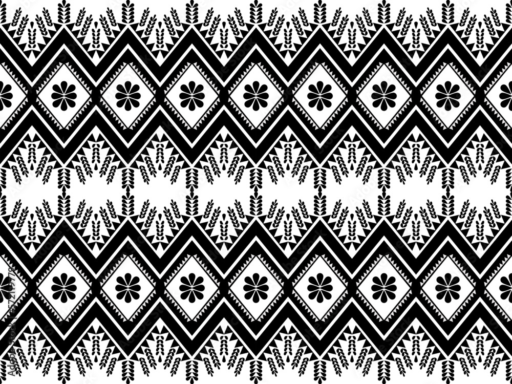 Tropical seamless pattern for fabric design 