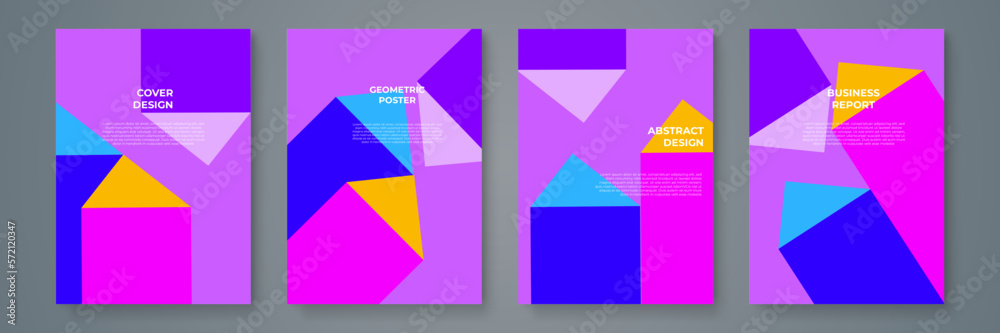 Retro geometric covers design. Swiss modernism. Eps10 vector. Retro geometric covers design. Swiss modernism. Eps10 vector.