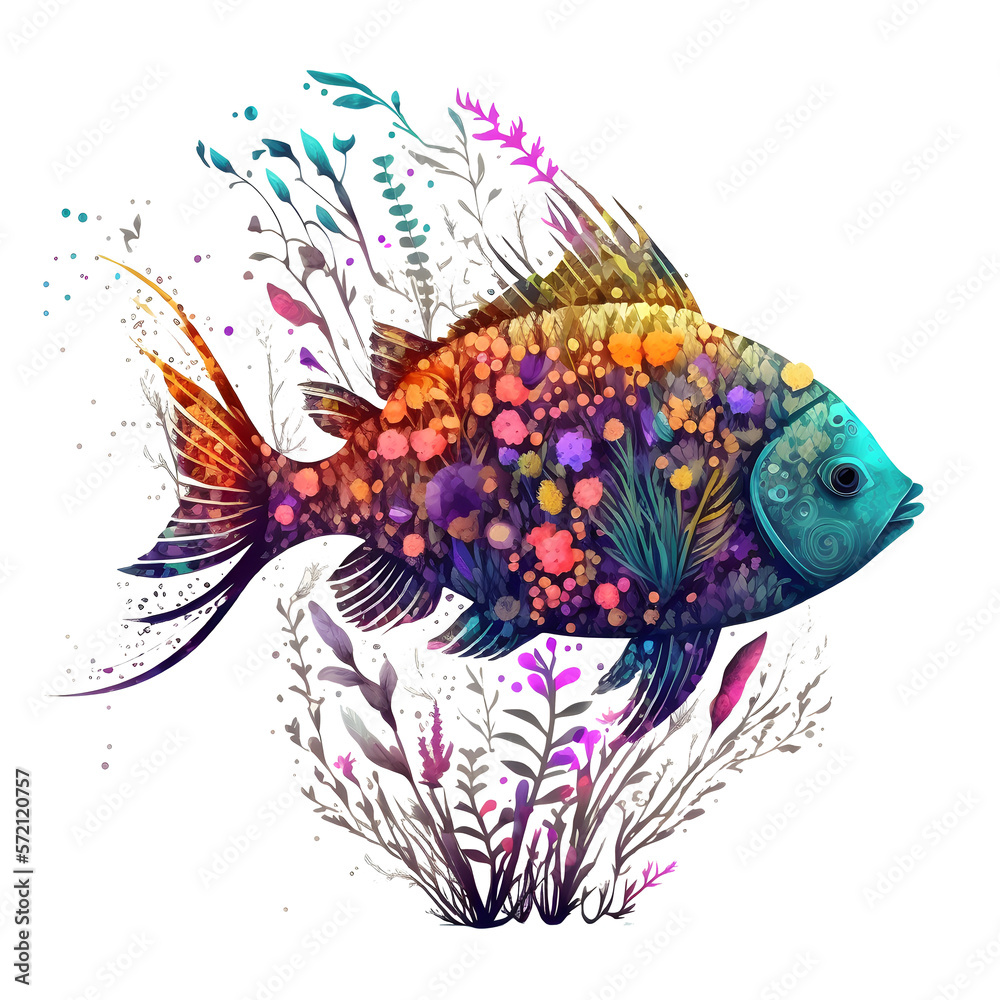Magical Floral Fish Bundle