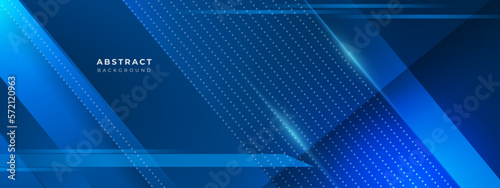 Modern blue technology lights background