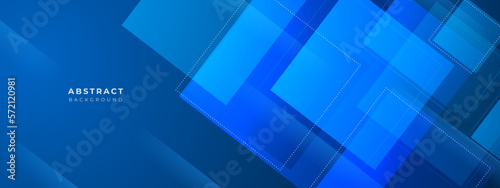 Modern blue technology lights background