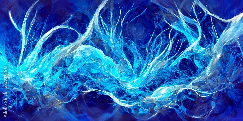 Fototapeta premium Abstract Blue Light Background