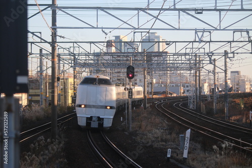 愛知を走る特急列車