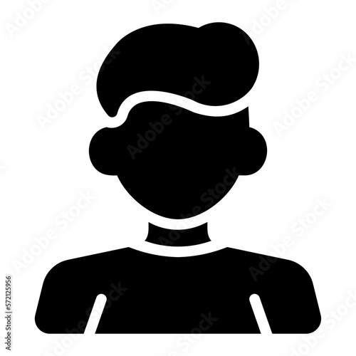 boyfriend glyph icon