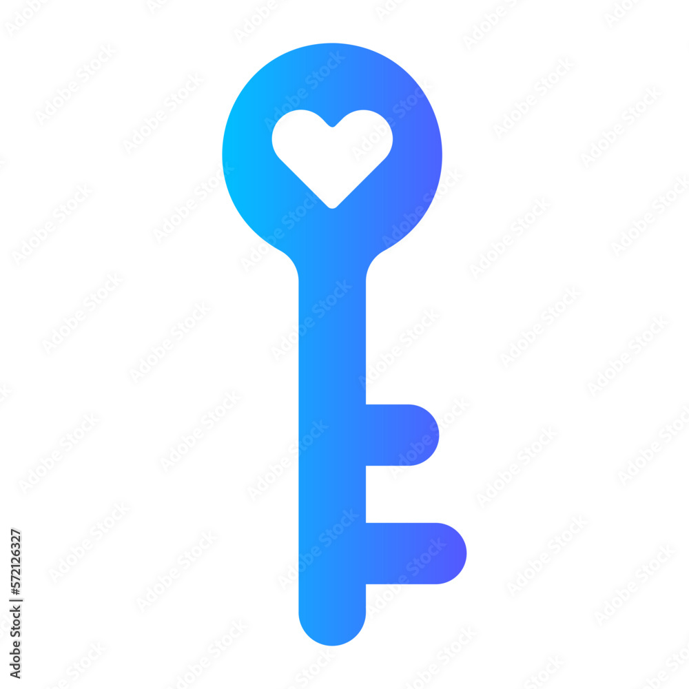key gradient icon key gradient icon