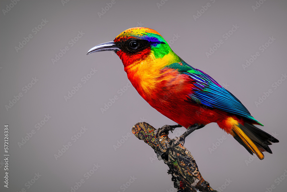 Obraz premium colorful bee eater,Generative IA