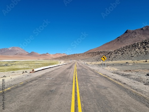 road in the desert