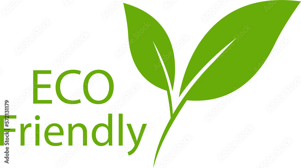 Eco friendly icon for graphic design, logo, website, social media, mobile app, UI illustration Eco friendly icon for graphic design, logo, website, social media, mobile app, UI illustration