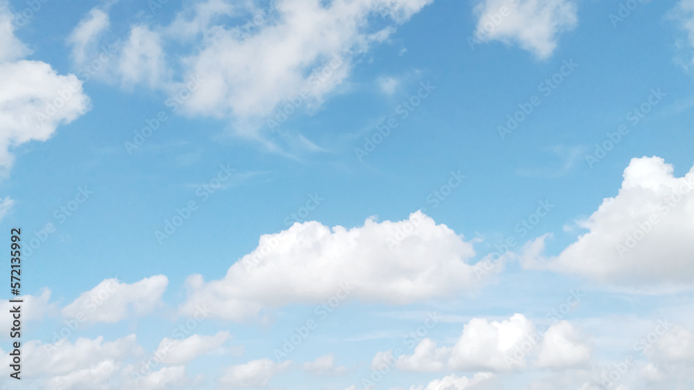Fototapeta premium clouds in the blue sky