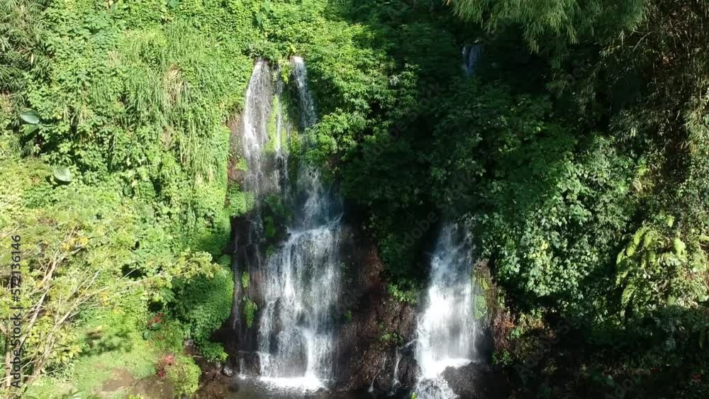Jagir waterfall in banyuwangi, Indonesia. Jagir waterfall in banyuwangi, Indonesia.