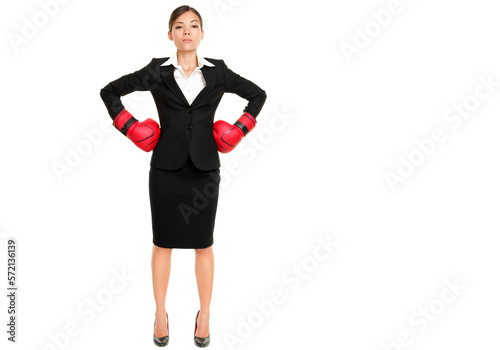 Tablou pe pânză Strong business woman boss executive concept