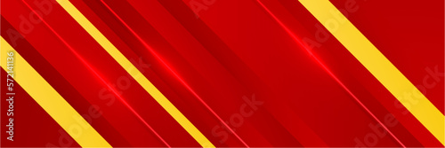Modern Red and yellow abstract geometric design banner Free Download Modern Red and yellow abstract geometric design banner - GFXLoad