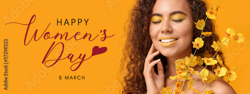 Greeting card for 8 March w...