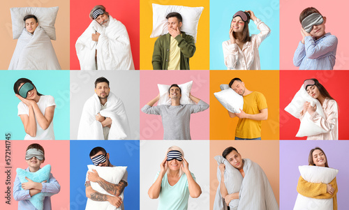 Collage of different people...