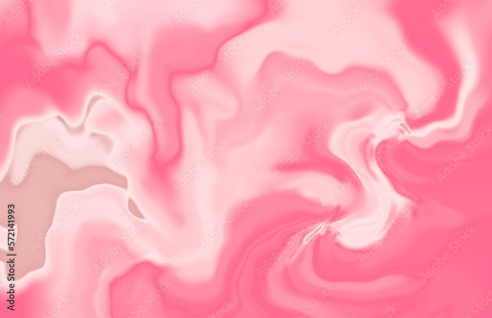 Obraz premium ピンクとオフホワイトのマーブル模様