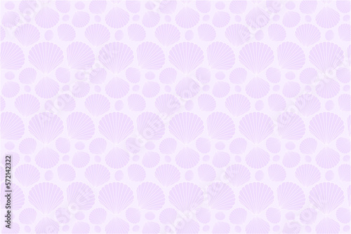 shell clamp purple seamless pattern abstract background decoration wallpaper design