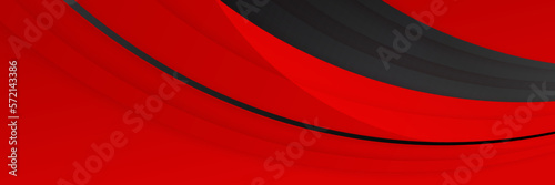 Free Download Professional Red and Black Banner Background Vector Illustration for Your Marketing Needs - GFXLoad