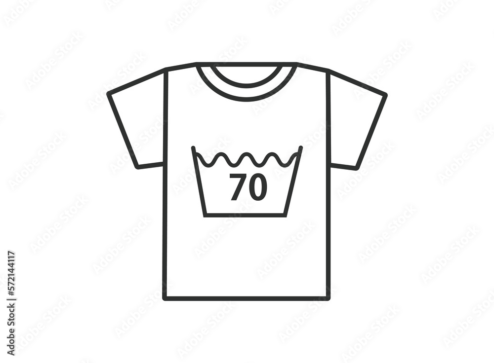 Ｔシャツ　洗濯70℃　