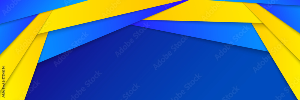 Blue and Yellow Grunge Background with Rough Texture Vector Illustration Blue and Yellow Grunge Background with Rough Texture Vector Illustration