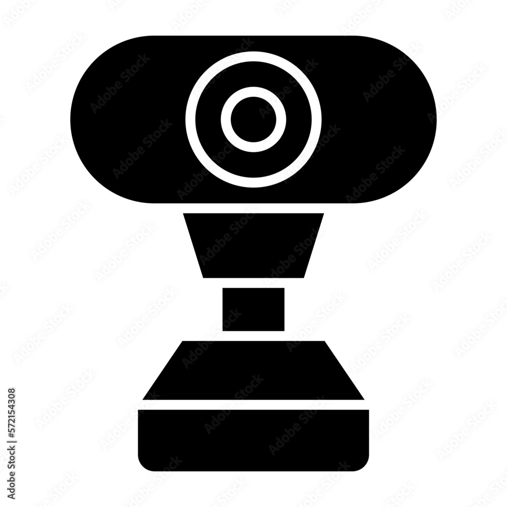 Vector Design Webcam Icon Style Vector Design Webcam Icon Style