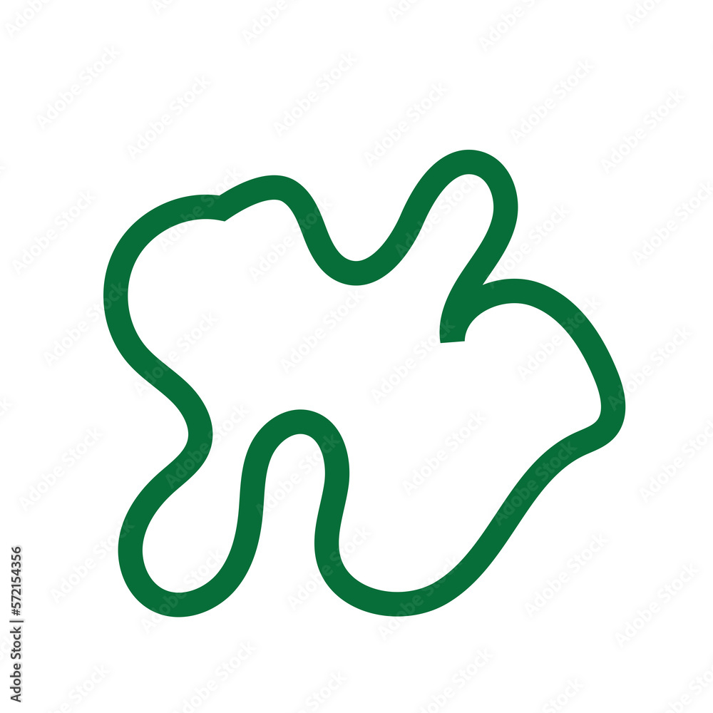 Green Abstract Shapes Lines Green Abstract Shapes Lines