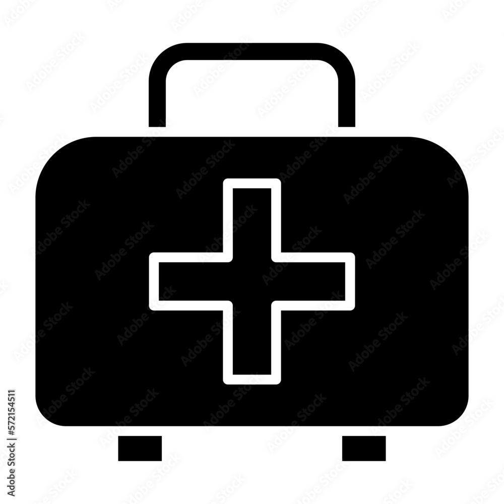 Fototapeta premium Vector Design First Aid Kit Icon Style