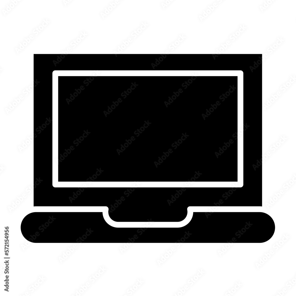 Vector Design Laptop Icon Style