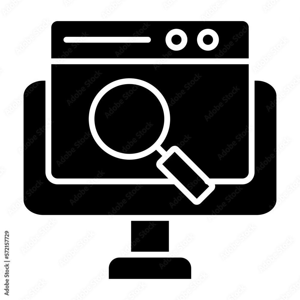 Vector Design Online Search Icon Style Vector Design Online Search Icon Style