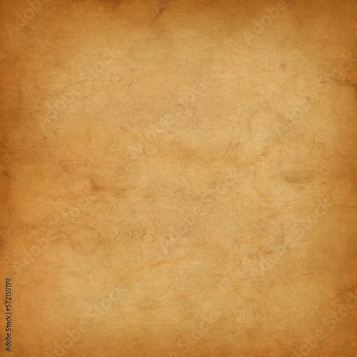 Old paper texture background. Square wallpaper