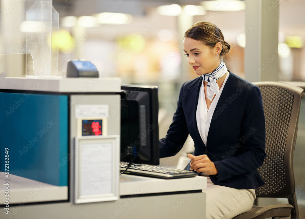 Airport Check In Desk