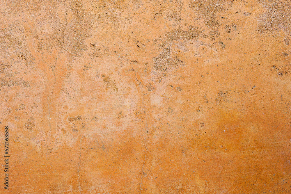 Crack brown cement wall or floor background