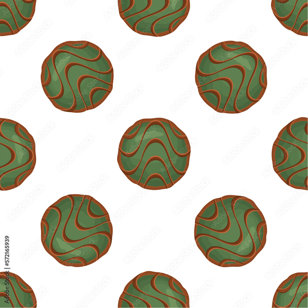 Pattern homemade cookie different taste in pastry biscuit