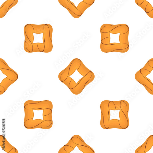 Pattern homemade cookie different taste in pastry biscuit