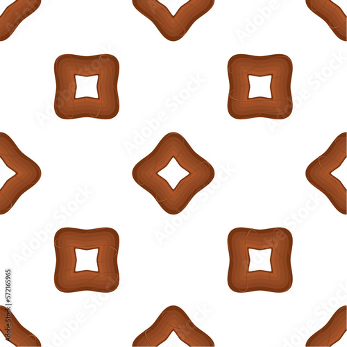 Pattern homemade cookie different taste in pastry biscuit