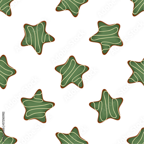 Pattern homemade cookie different taste in pastry biscuit