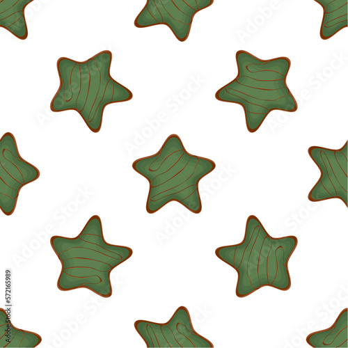 Pattern homemade cookie different taste in pastry biscuit