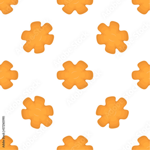 Pattern homemade cookie different taste in pastry biscuit