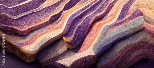 Abstract sandstone wallpaper design, vibrant violet colors.