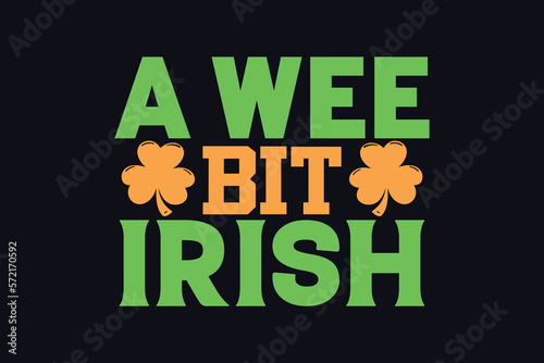 A wee bit irish