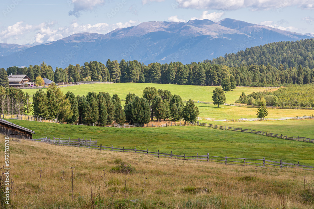 Die Landschaft von Südtirol